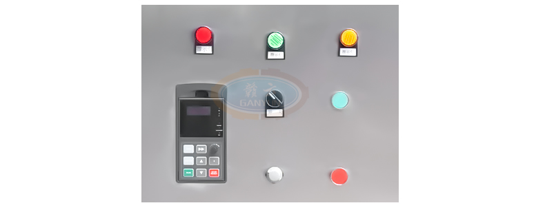 控制面板與打漿桶